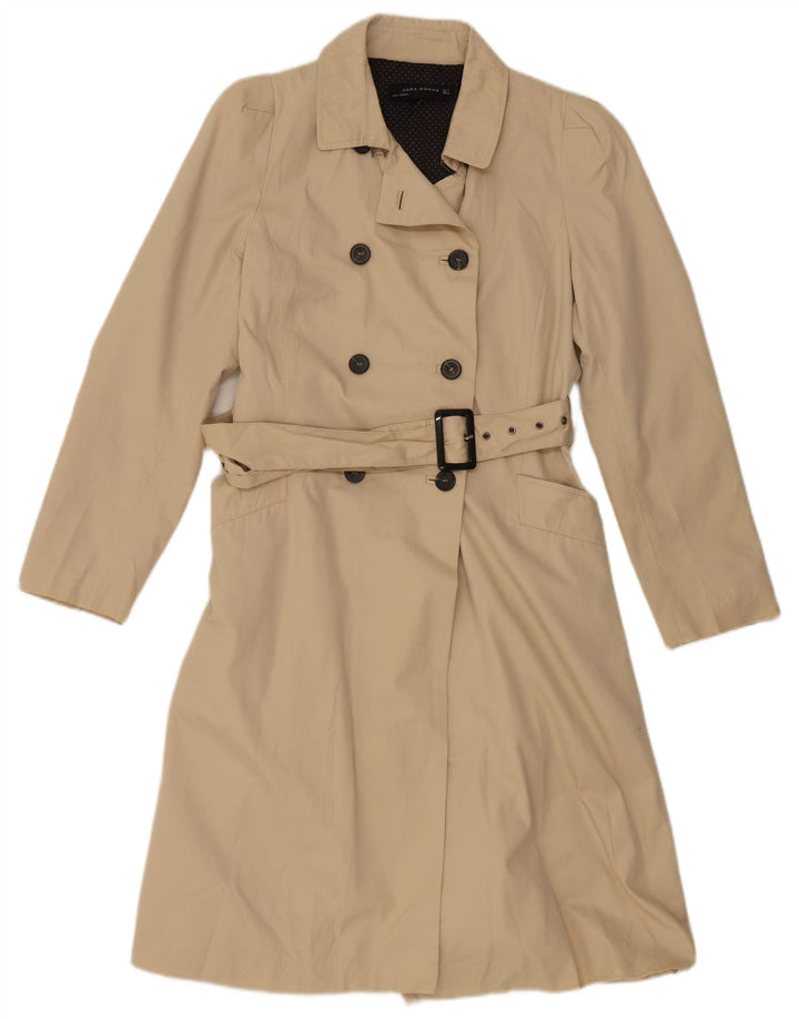 Zara Γυναικεία καμπαρντίνα UK 14 Large Beige