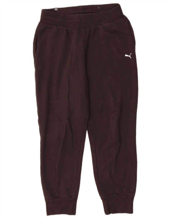 Ανδρική αθλητική φόρμα Puma Παντελόνι Joggers Μικρό μαύρο βαμβακερό