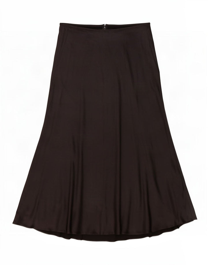 Zara Γυναικεία φούστα A-Line Medium W28 Black Viscose