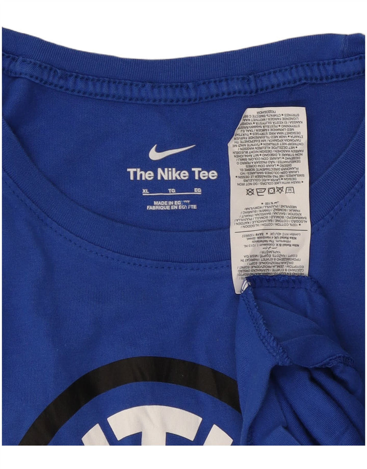 Ανδρικό μπλουζάκι NIKE Inter Milan Graphic T-shirt XL Μπλε βαμβακερό
