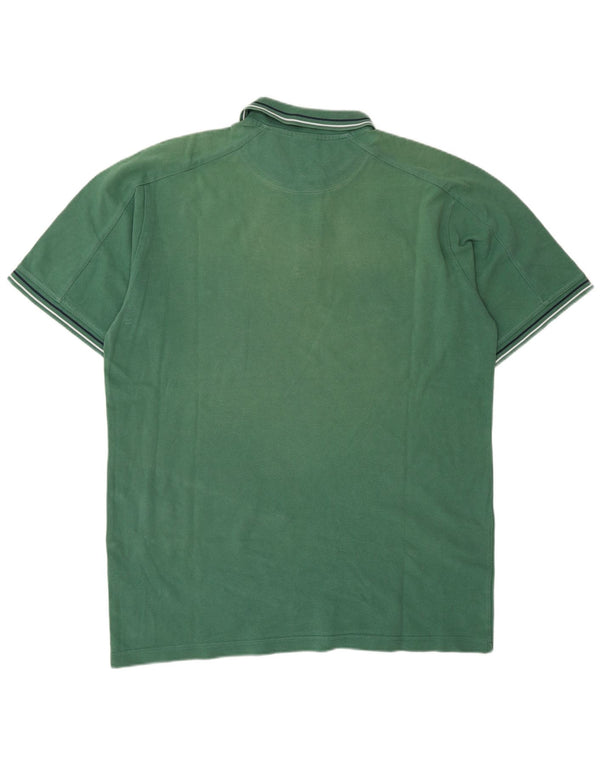 Ανδρικό μπλουζάκι πόλο Nike UK 45/47 XL Πράσινο βαμβακερό