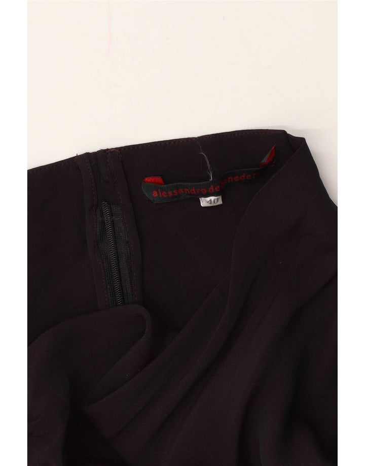 Vintage Γυναικείο μακρυμάνικο Maxi Φόρεμα IT 40 Small Black