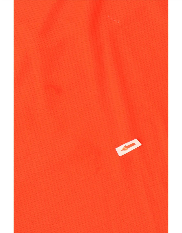 Adidas Ανδρικό T-Shirt Climalite Top Large Polyester σε πορτοκαλί χρώμα
