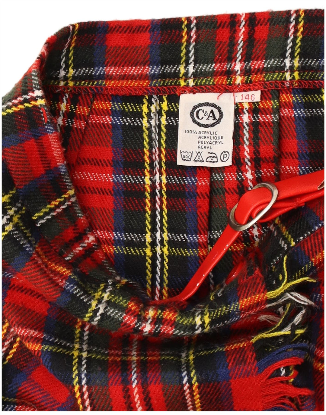 Γυναικεία Wrap Φούστα C & A W24 XS Red Card Acrylic