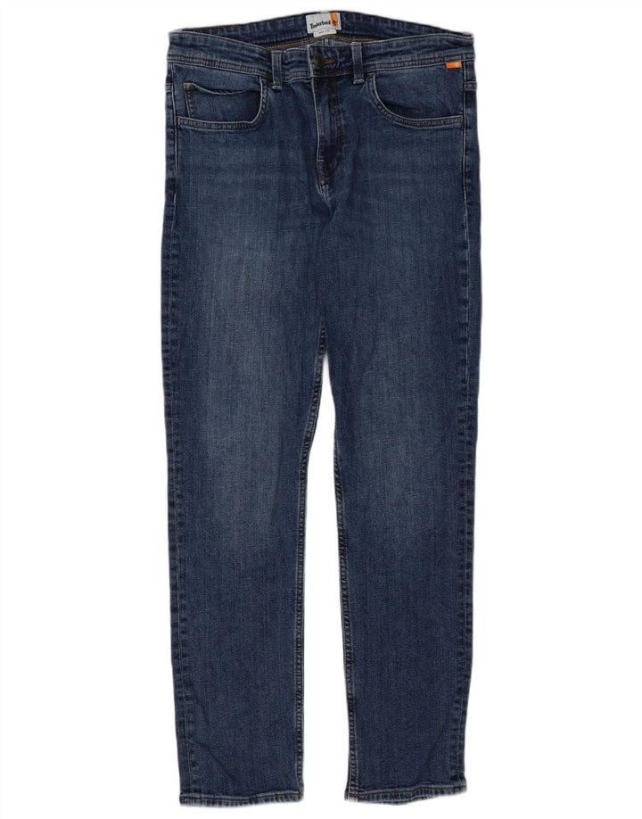 Ανδρικό τζιν Timberland Slim W33 L32 Μπλε βαμβακερό
