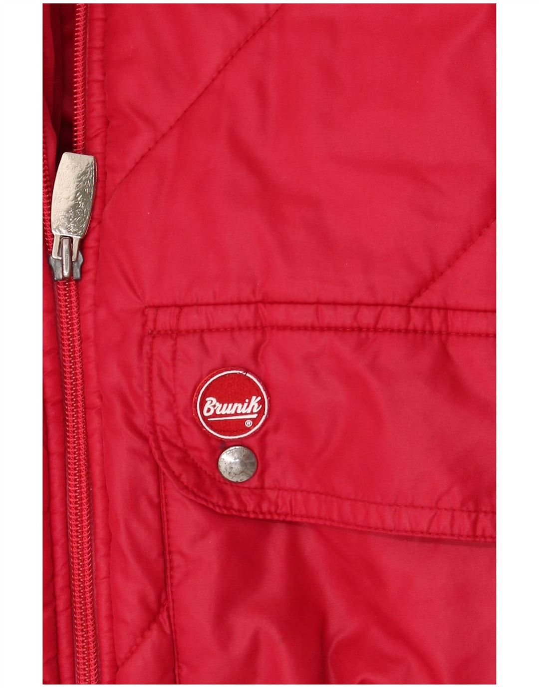 Brunik Ανδρικό μπουφάν με επένδυση UK 38 Medium Red Colourblock
