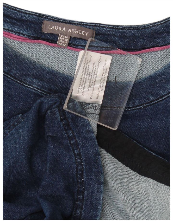Laura Ashley Γυναικείο φόρεμα 3/4 με μανίκια UK 14 μεγάλο βαμβακερό
