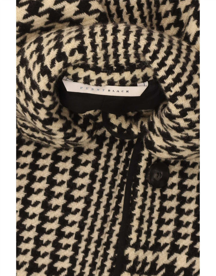 Γυναικείο πανωφόρι κανονικής εφαρμογής Penny Black IT 38 XS Houndstooth Wool