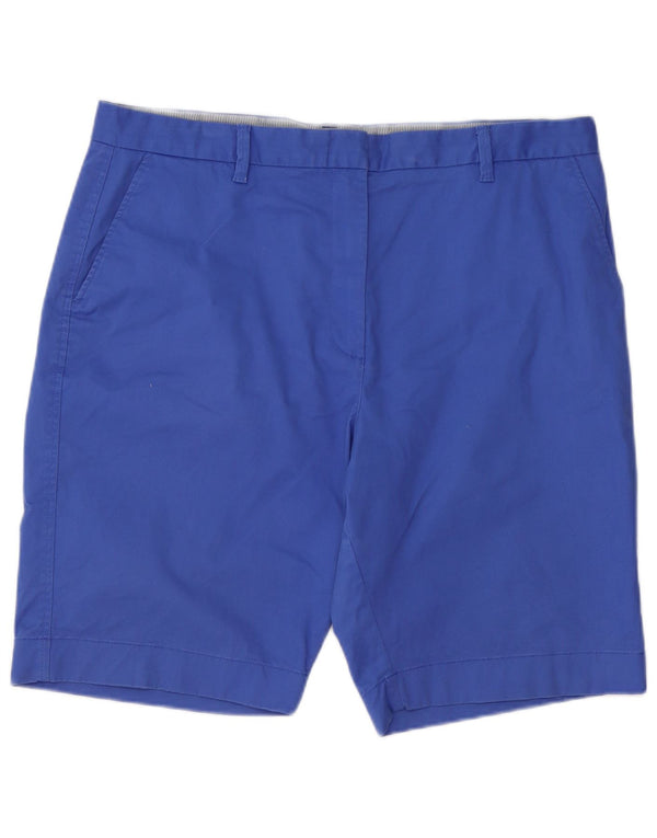 Marks & Spencer Γυναικείο σορτς Chino UK 20 2XL W40 Μπλε βαμβακερό
