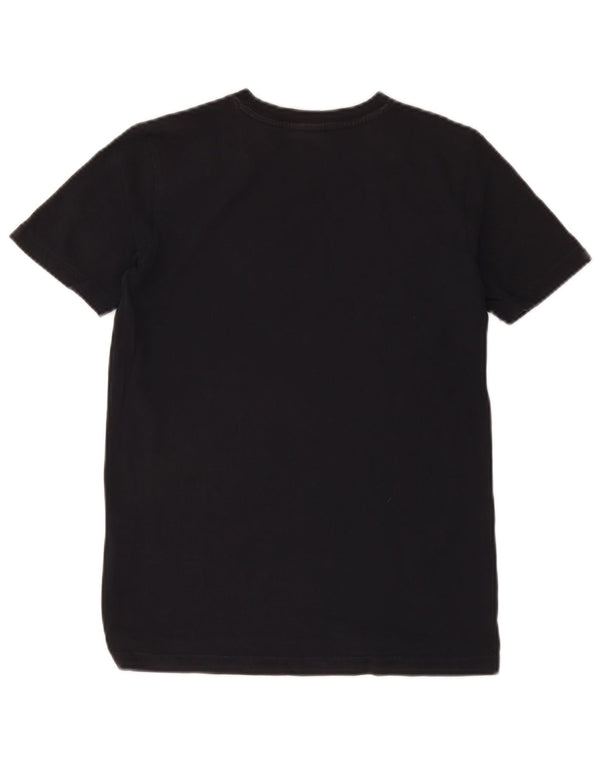 Γραφικό T-Shirt North Sails Boys Top 11-12 ετών Μαύρο βαμβακερό