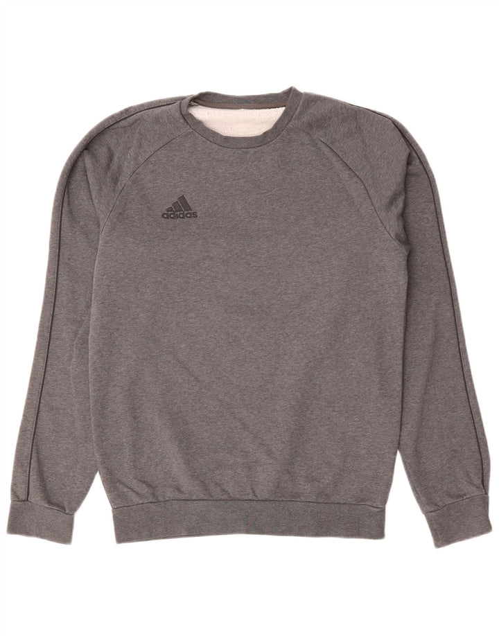 Ανδρικό φούτερ Adidas Jumper Μικρό Γκρι βαμβακερό