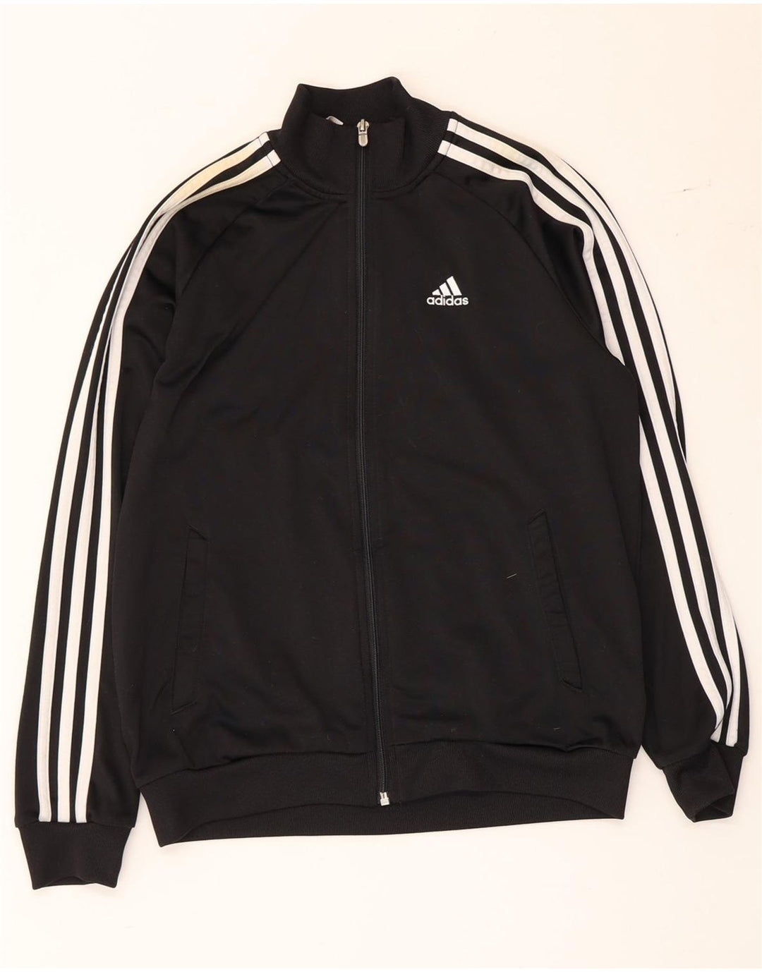 Adidas Boys Clima 365 αθλητικό σακάκι 11-12 ετών μαύρο πολυεστέρα