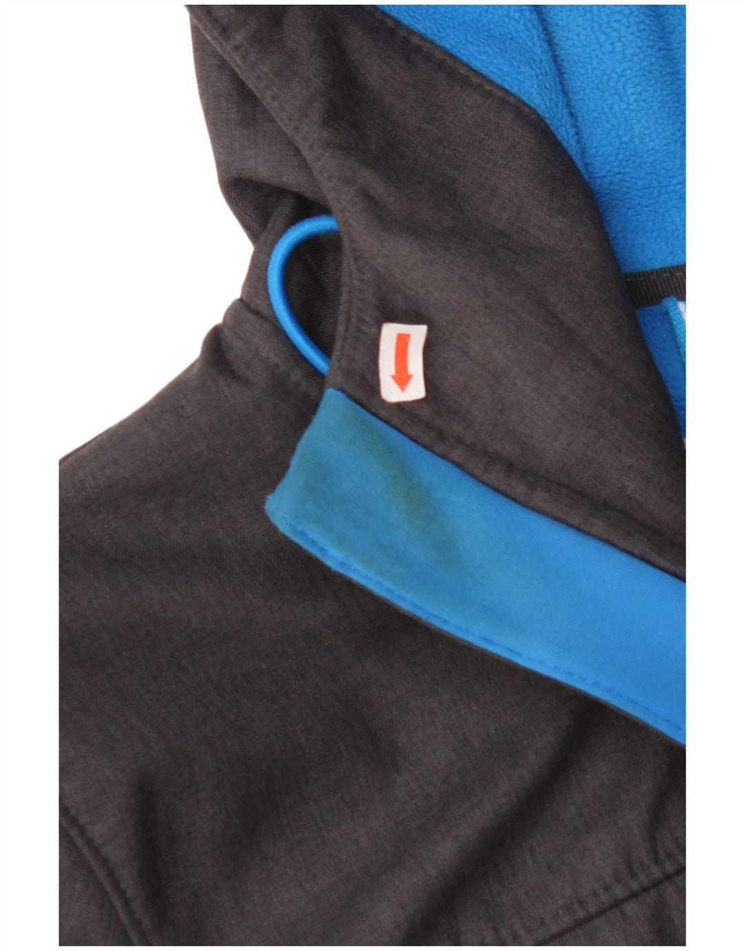 Ανδρικό μπουφάν SUPERDRY με κουκούλα με κουκούλα UK 42 XL Γκρι πολυεστέρας