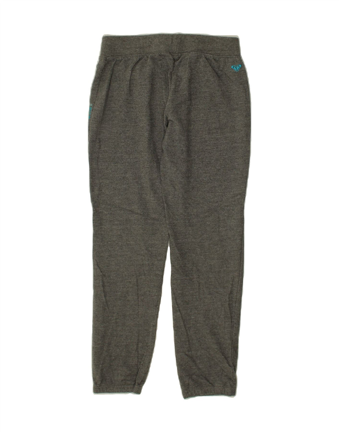 ROXY Girls Graphic Tracksuit Trousers Joggers 12-13 Years Medium Grey Vintage Roxy and Second-Hand Roxy from Messina Hembry 