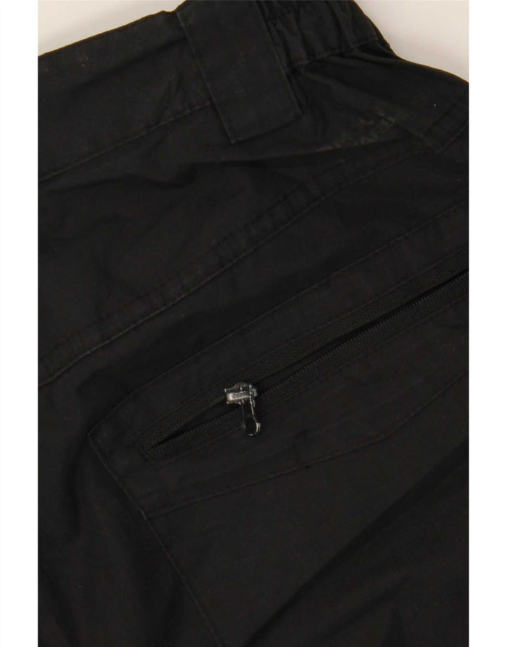 Mountain Warehouse Ανδρικό ίσιο παντελόνι Cargo W34 L32 Μαύρο πολυεστέρα
