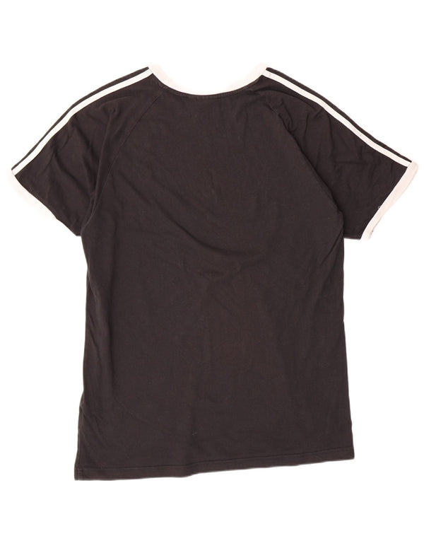 Ανδρικό T-Shirt ADIDAS Top Large Μαύρο Βαμβακερό