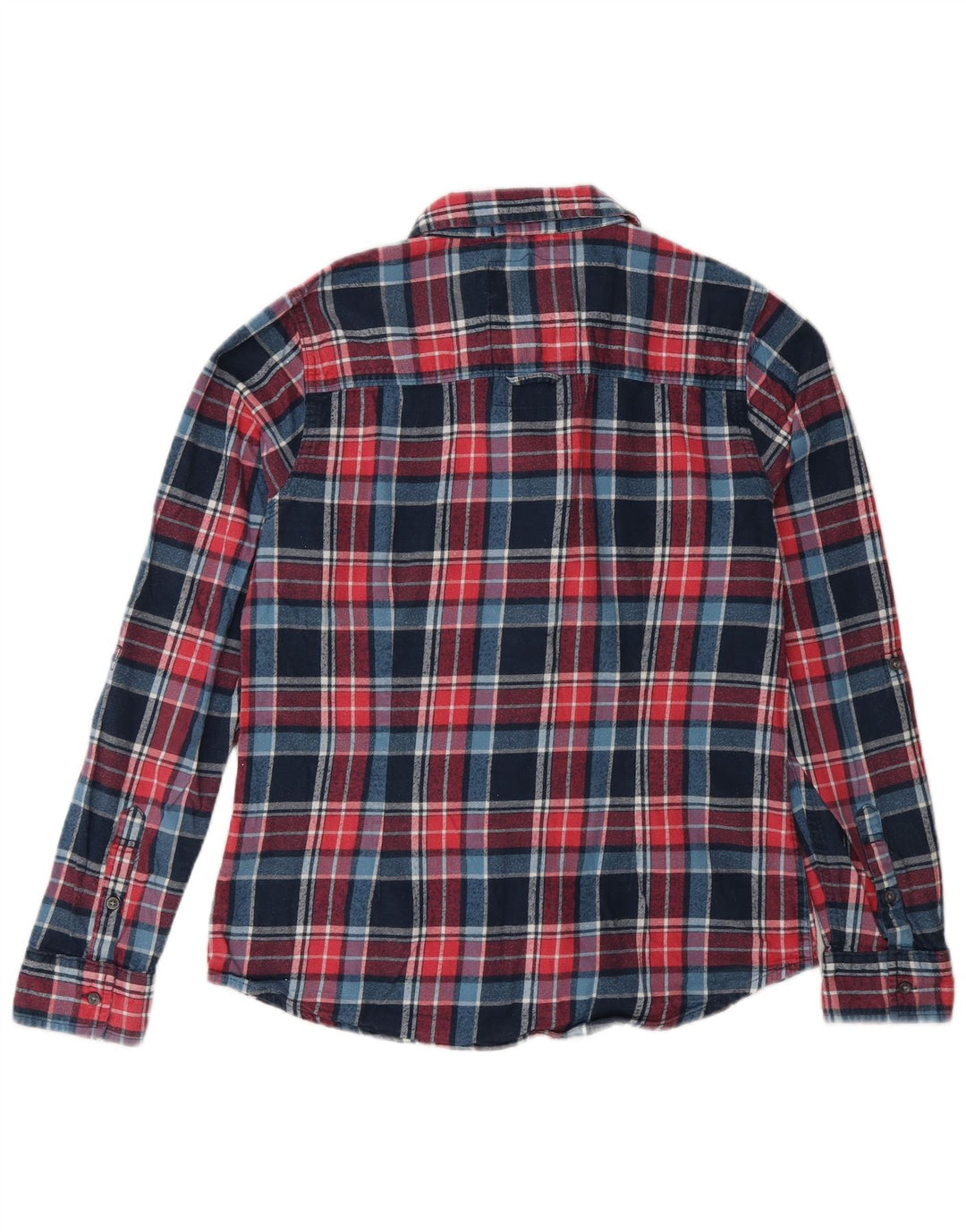 Superdry Γυναικείο Φανελένιο Πουκάμισο UK 16 Μεγάλο πολύχρωμο βαμβακερό καρό