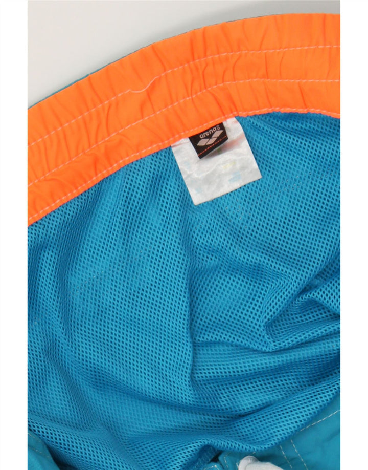 ARENA Mens Swimming Shorts Large  Blue Polyester Vintage Arena and Second-Hand Arena from Messina Hembry 