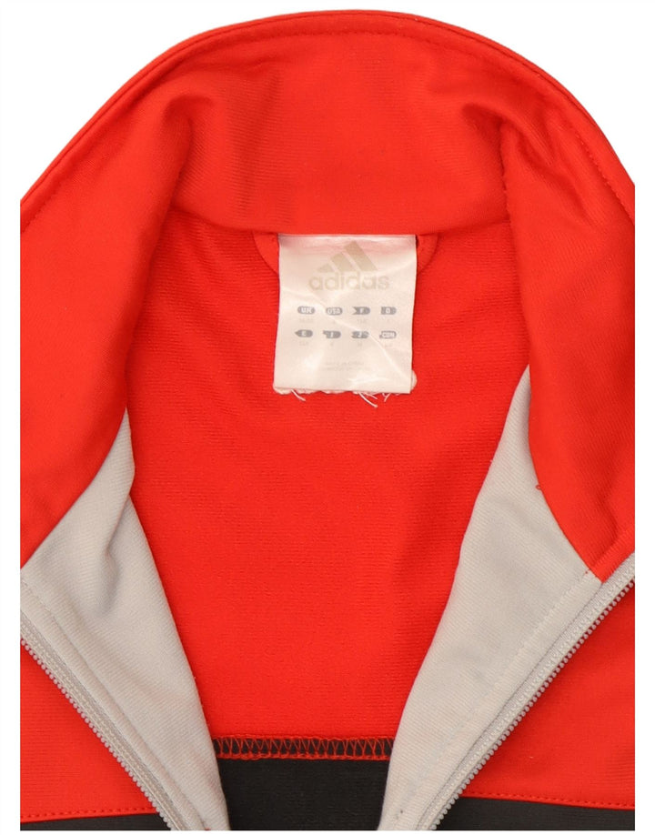 Ανδρική φόρμα Adidas Top Jacket UK 36/38 Small Red Colourblock Polyester