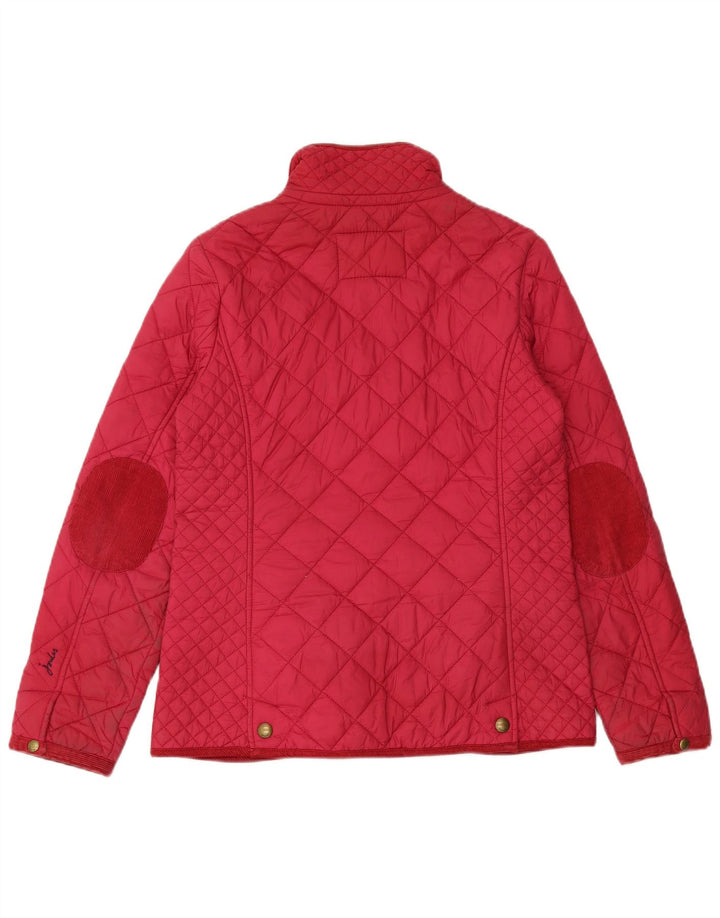 Joules Γυναικείο Καπιτονέ μπουφάν UK 12 Medium Pink Polyester