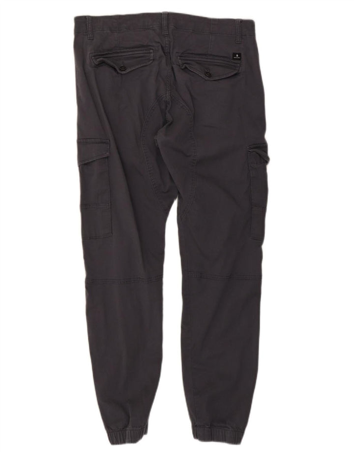 JACK & JONES Ανδρικά Paul Tapered Joggers Cargo Παντελόνια W36 L29 Γκρι βαμβακερό