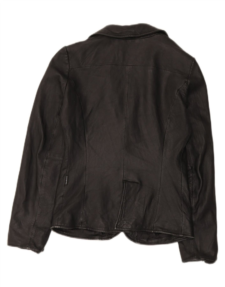 Calvin Klein Jeans Γυναικείο Μπουφάν 1 Κουμπί Blazer UK 10 Small Black