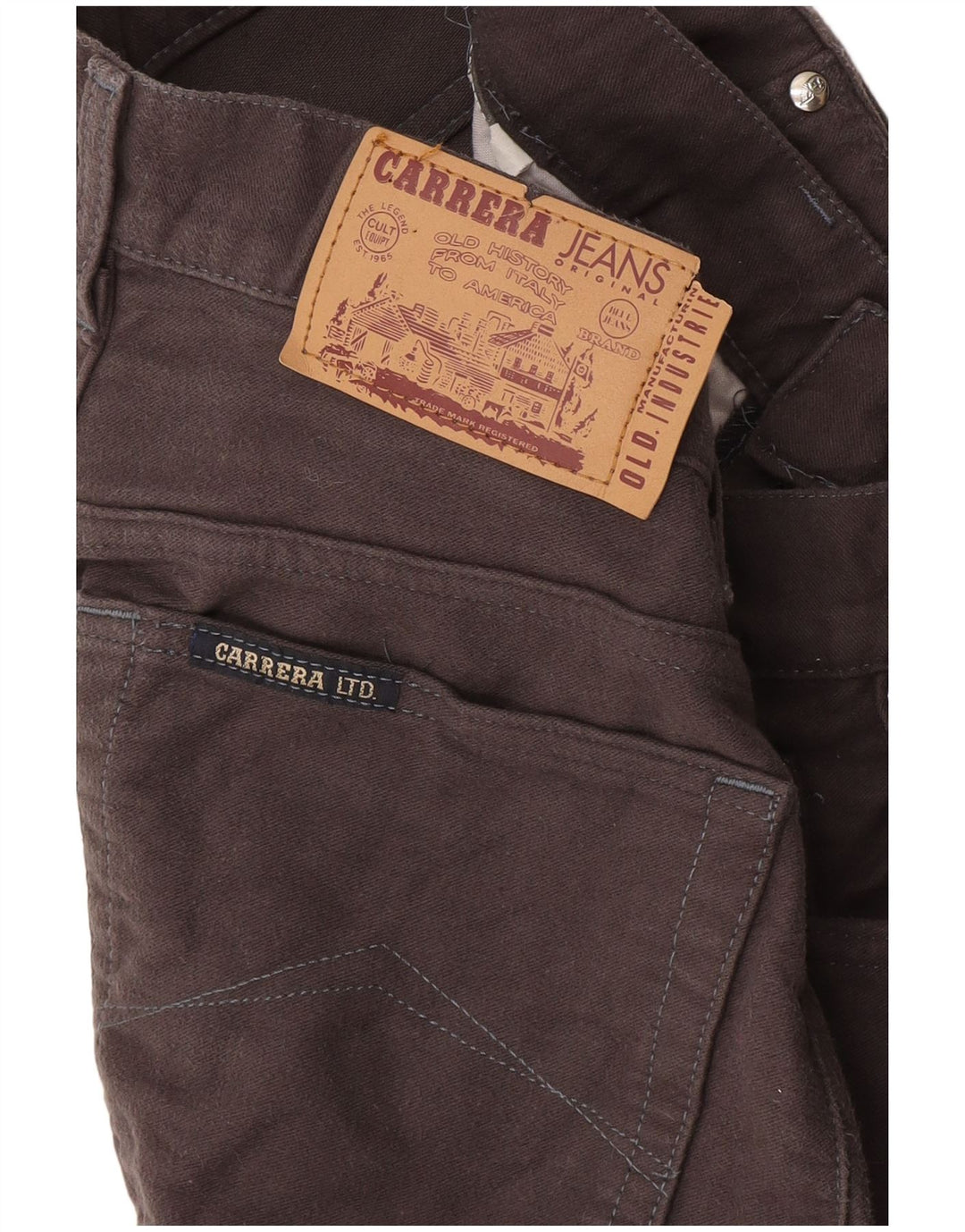 Γυναικείο ίσιο casual παντελόνι Carrera W28 L29 Γκρι