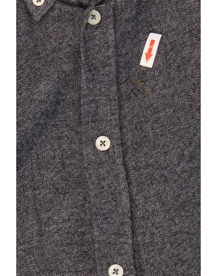 Ανδρικό πουκάμισο Crew Clothing 2XL Γκρι βαμβακερό