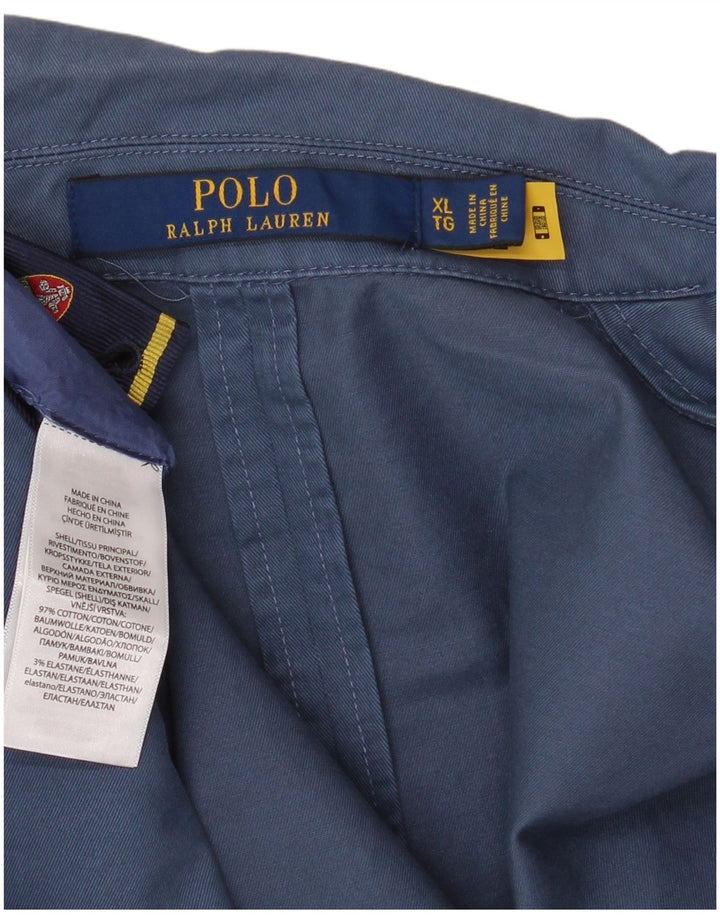 POLO RALPH LAUREN Ανδρικό σακάκι 2 κουμπιών UK 42 XL Navy Blue Cotton