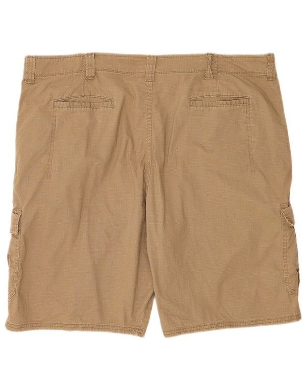 Ανδρικό σορτς Cargo Wrangler με χαλαρή εφαρμογή W42 2XL μπεζ βαμβακερό