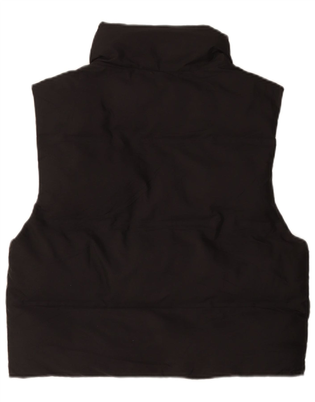 Zara Γυναικείο Oversized Gilet UK 6 XS Μαύρο Πολυεστέρας