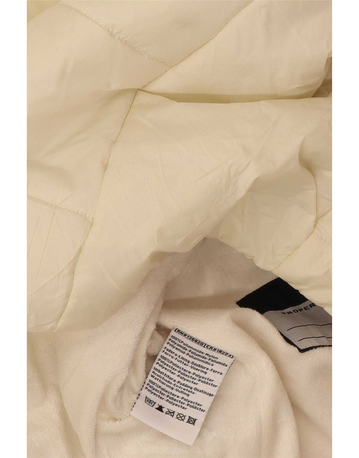 Kappa Γυναικείο μπουφάν UK 16 Large White Nylon