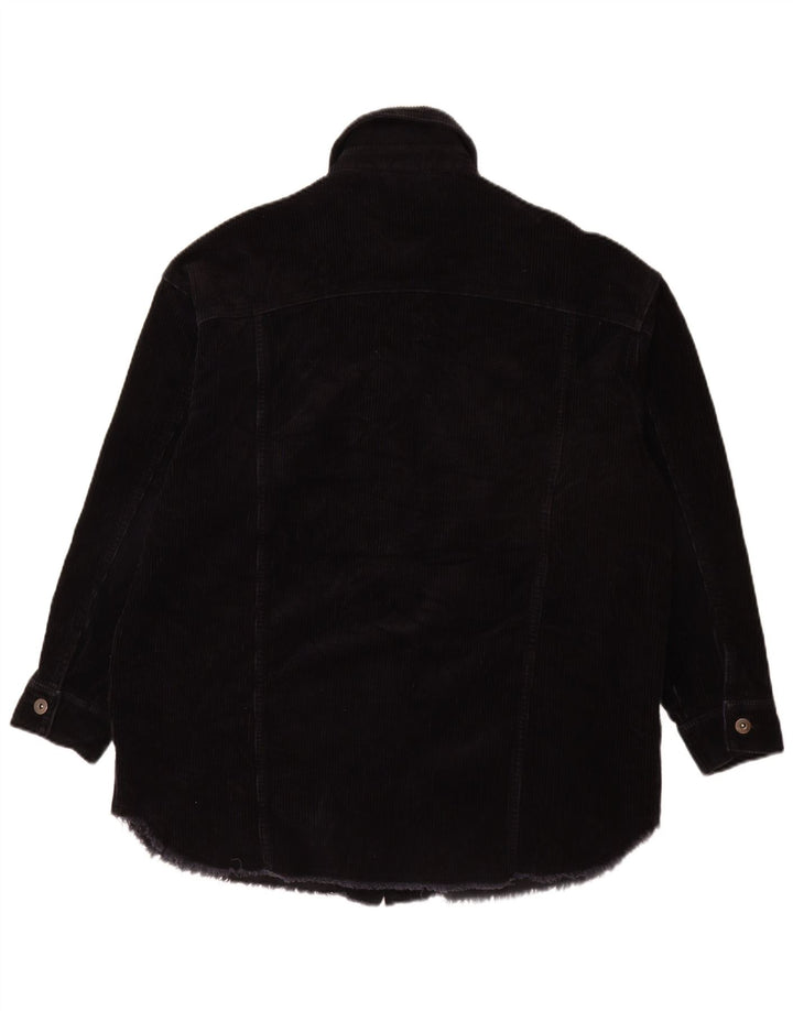 Zara Γυναικεία UK 10 Small Black Cotton