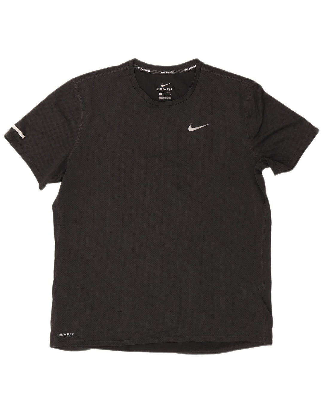 Ανδρικό T-shirt Nike Dri Fit Top Large Μαύρο Πολυεστέρας