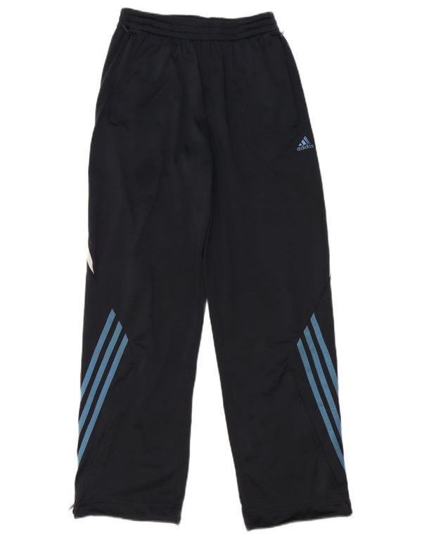 Παντελόνι αθλητικής φόρμας Adidas Boys 13-14 ετών Μαύρο Colourblock Polyester