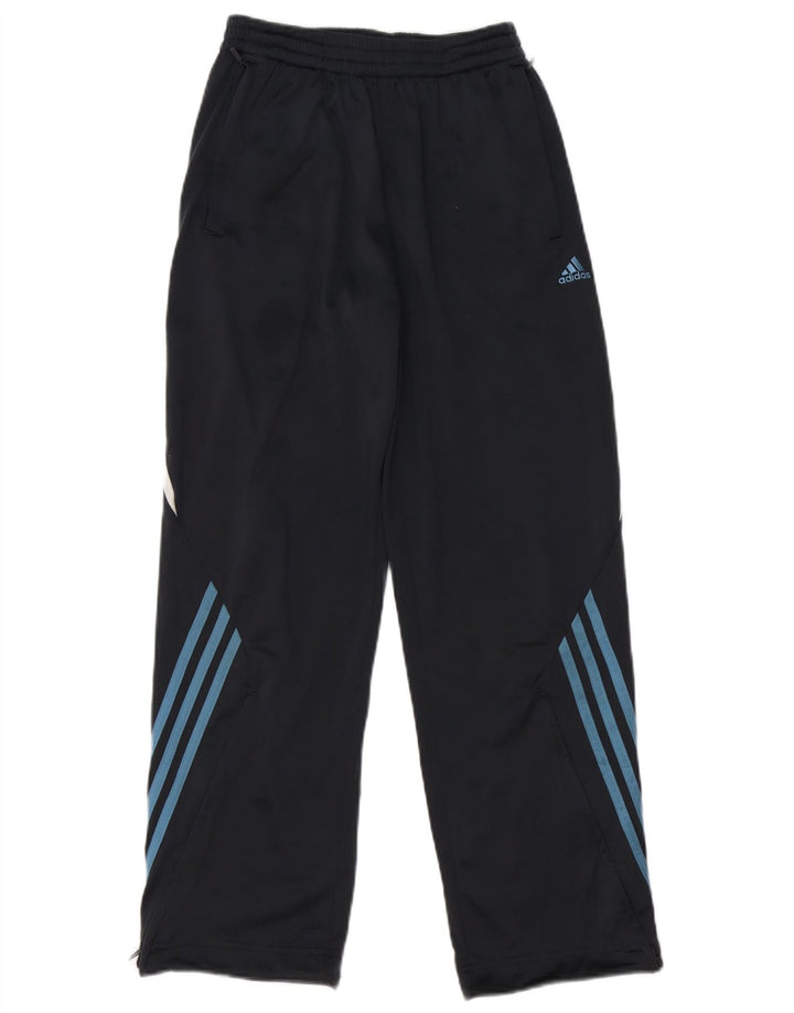 Παντελόνι αθλητικής φόρμας Adidas Boys 13-14 ετών Μαύρο Colourblock Polyester