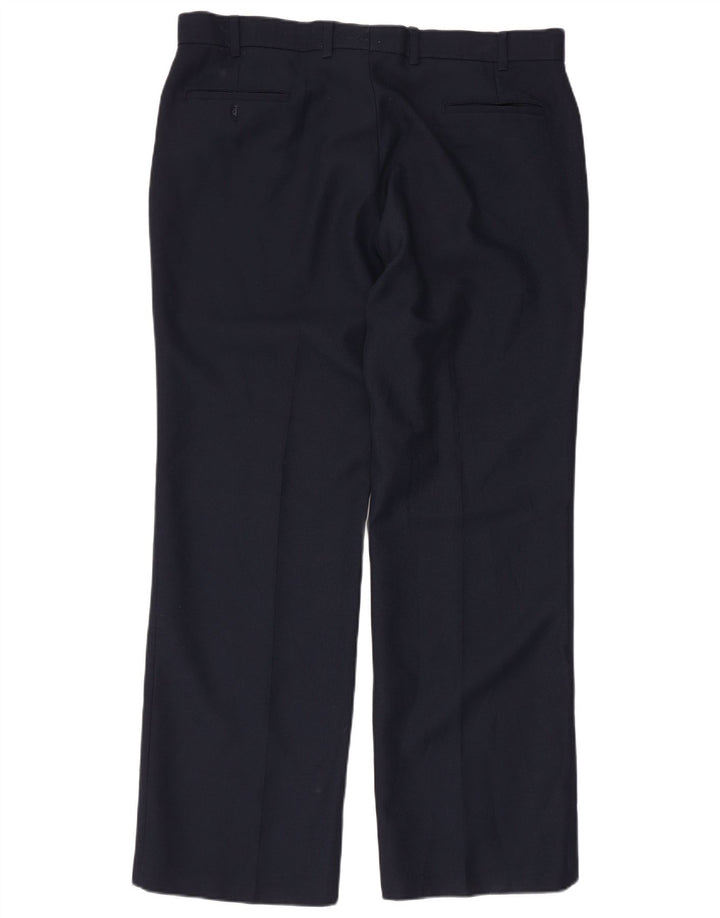 LEVI'S Ανδρικές Action Slacks ίσιο καθημερινό παντελόνι W38 L30 Navy Blue