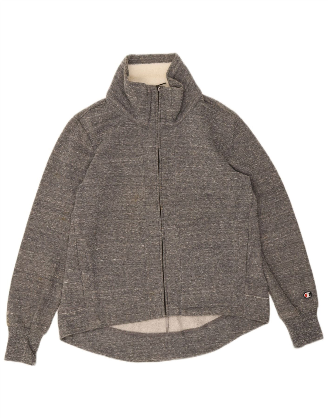 Γυναικεία αθλητική φόρμα Champion Top Jacket UK 14 Large Grey Flecked
