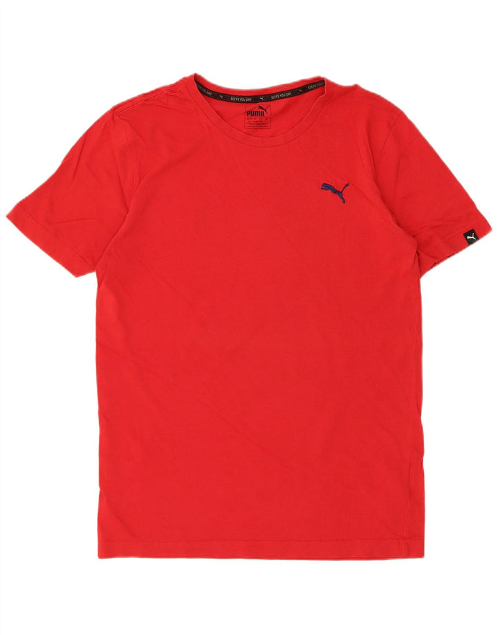 Ανδρικό T-Shirt Puma Top Μικρό κόκκινο βαμβακερό
