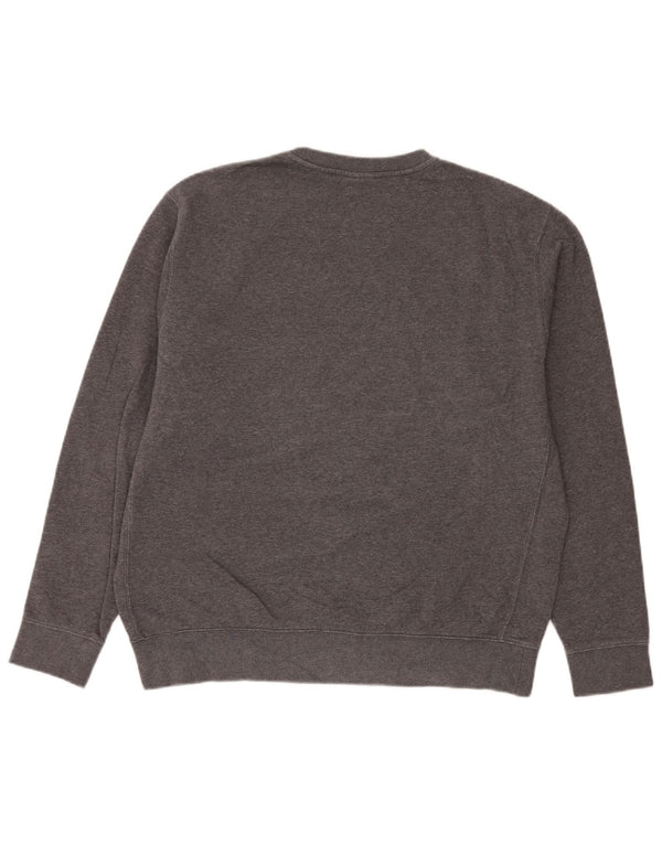Ανδρικό γραφικό φούτερ Nike Eagles Jumper μεγάλο γκρι βαμβακερό
