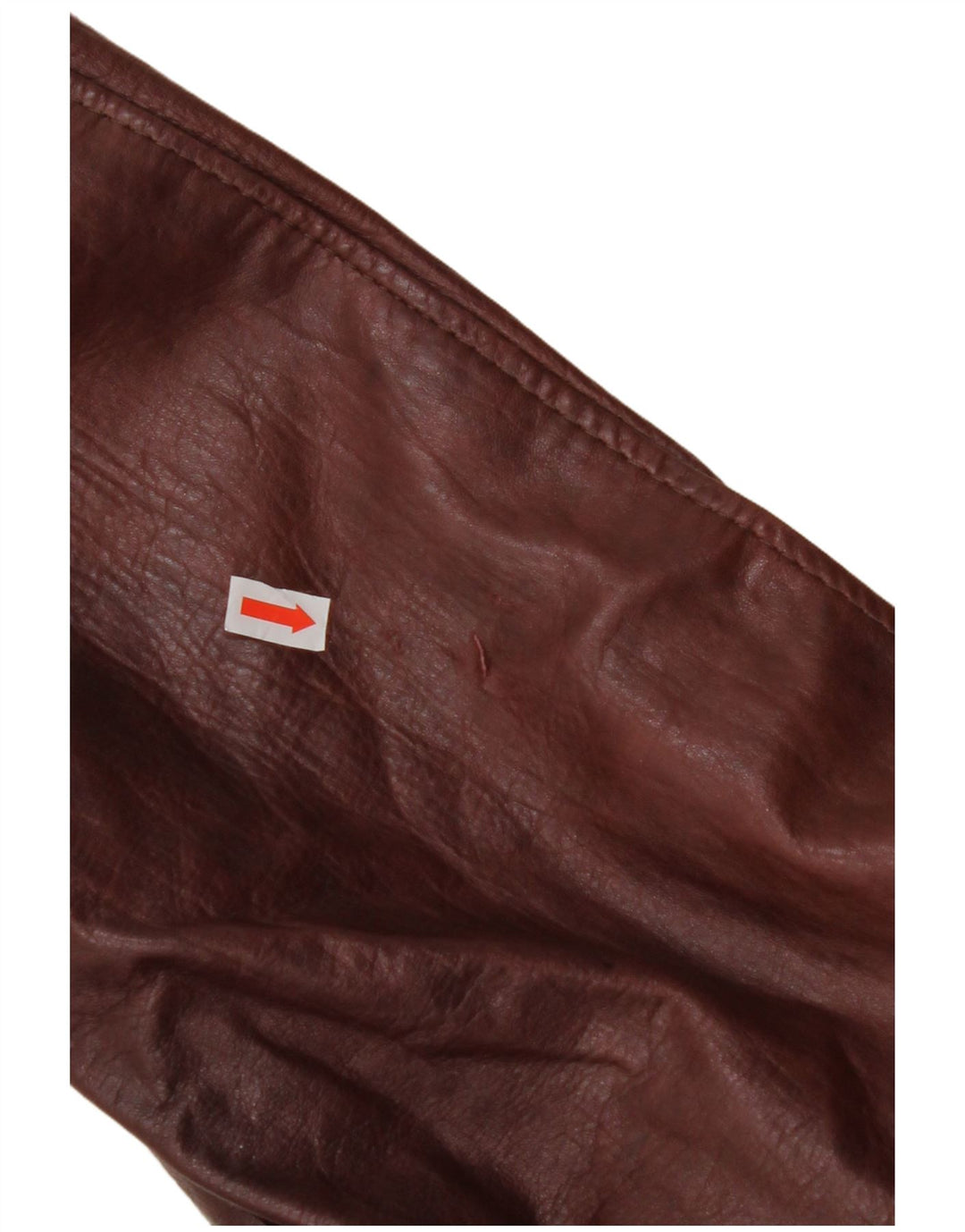 C&A Ανδρικό Δερμάτινο Μπουφάν UK 38 Medium Burgundy Leather