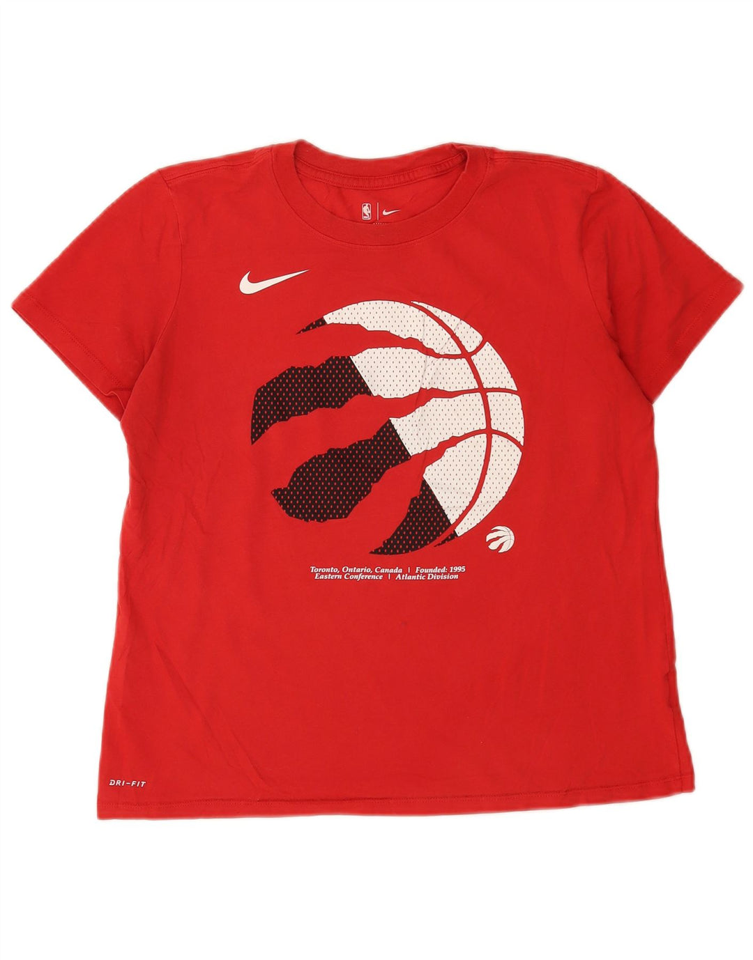 Μπλουζάκι Nike ανδρικό Dri Fit γραφικό μπλουζάκι, μεσαίο κόκκινο βαμβακερό