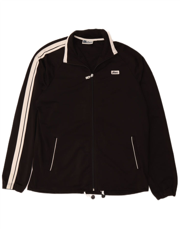 Ανδρική αθλητική φόρμα Asics Top Jacket Large Black Colourblock