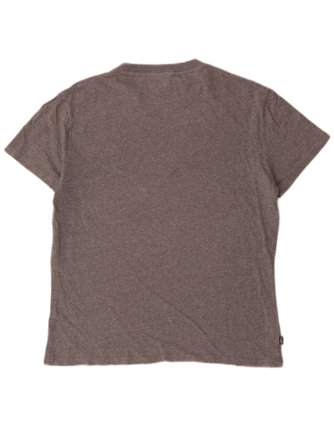 Superdry γυναικείο μπλουζάκι μπλουζάκι UK 16 Μεγάλο βαμβακερό γκρι φλιτζάνι