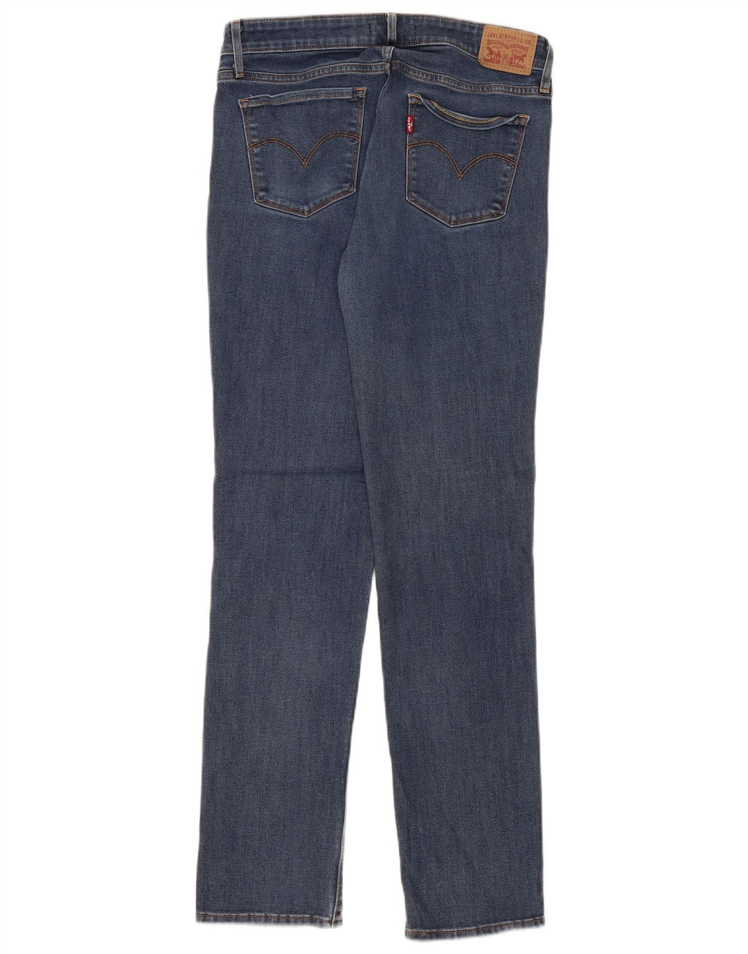 Levi's Womens 712 Slim Jeans W30 L32 Blue Cotton