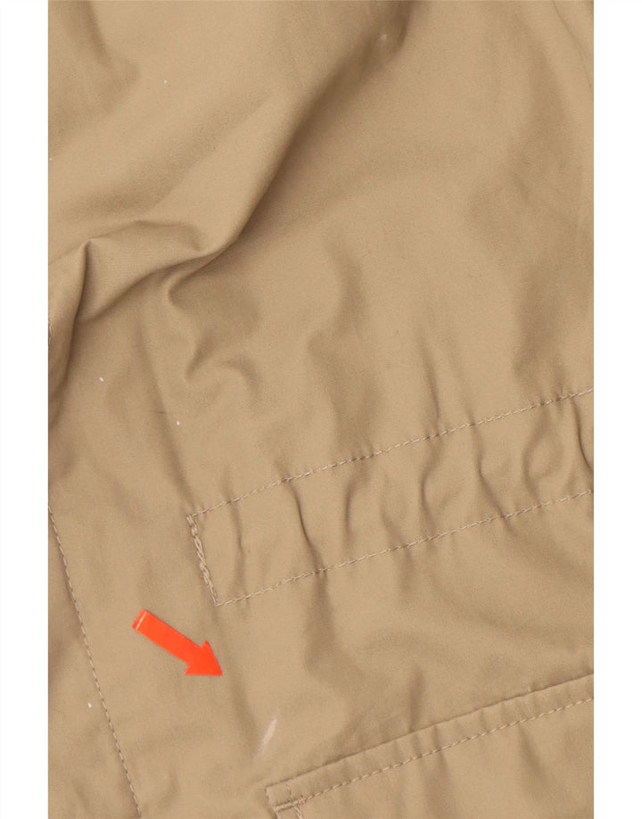 LYLE & SCOTT Ανδρικό Utility Jacket UK 40 Μεγάλο Μπεζ βαμβακερό