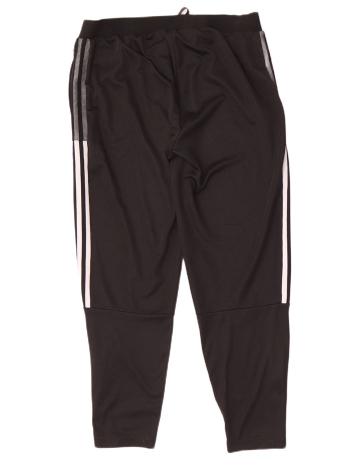 Adidas Γυναικεία φόρμα παντελόνι UK 16/18 Large Μαύρο Πολυεστέρας