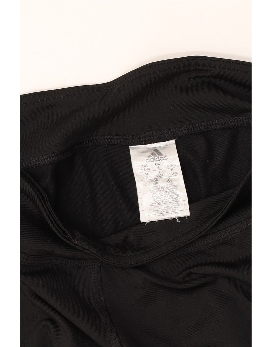 Γυναικεία κολάν ADIDAS Climalite Capri UK 8/10 Small Black Polyester