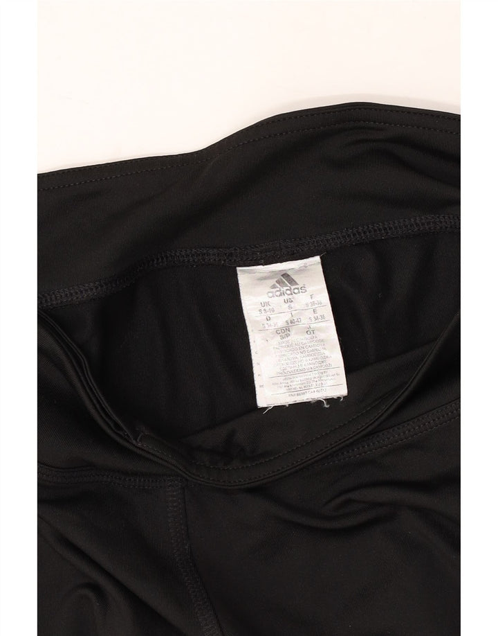 Γυναικεία κολάν ADIDAS Climalite Capri UK 8/10 Small Black Polyester