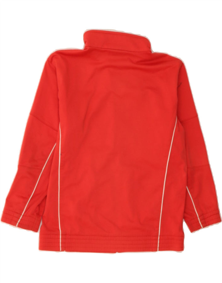 CHAMPION Boys Graphic Tracksuit Top Jacket 7-8 Years Small Red Polyester Vintage Champion and Second-Hand Champion from Messina Hembry 